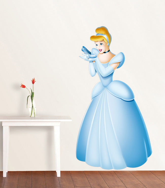 Sticker mural Cendrillon Disney Princess CW01