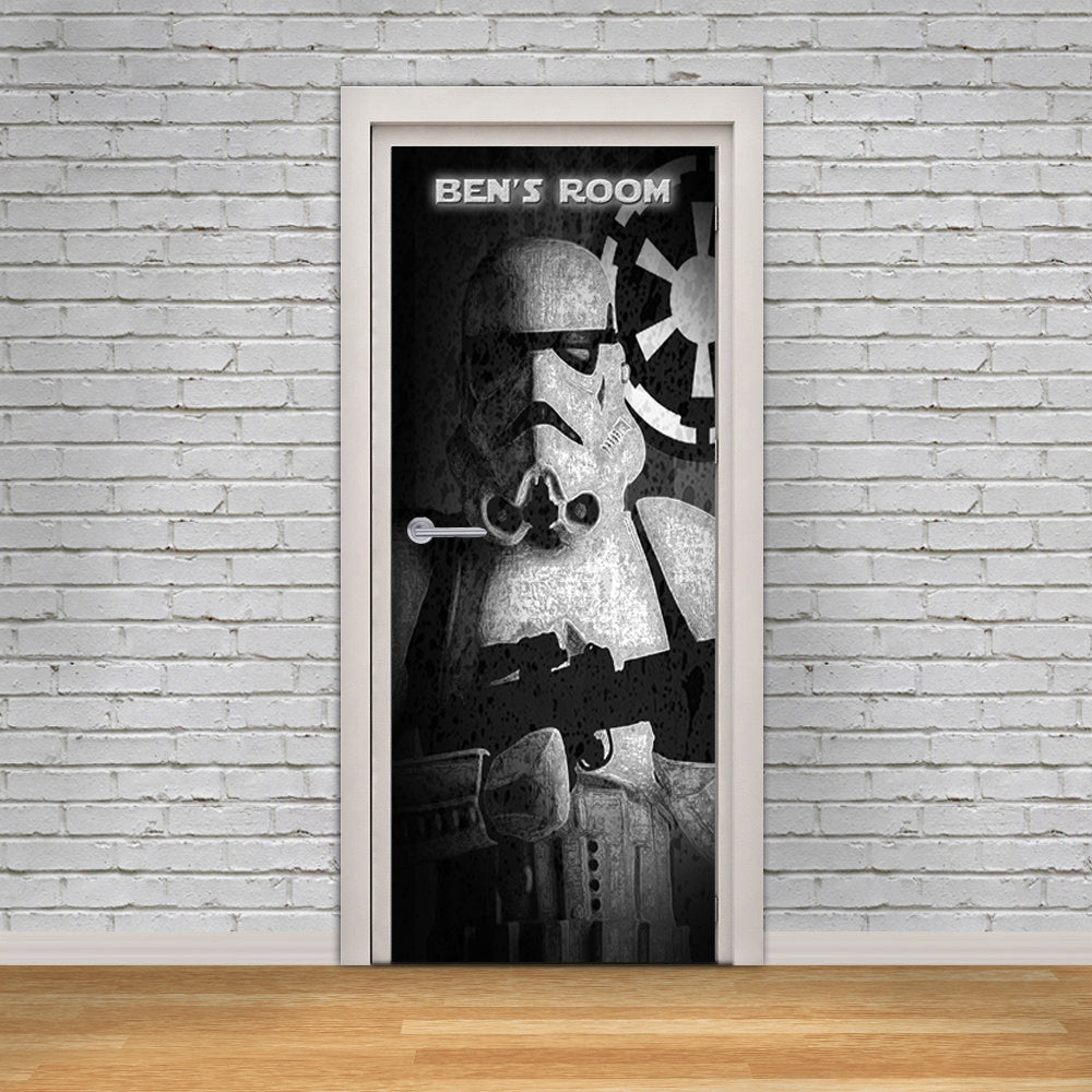 Star Wars Stormtroopers personnalisé porte enveloppe autocollant amovible autocollant D126