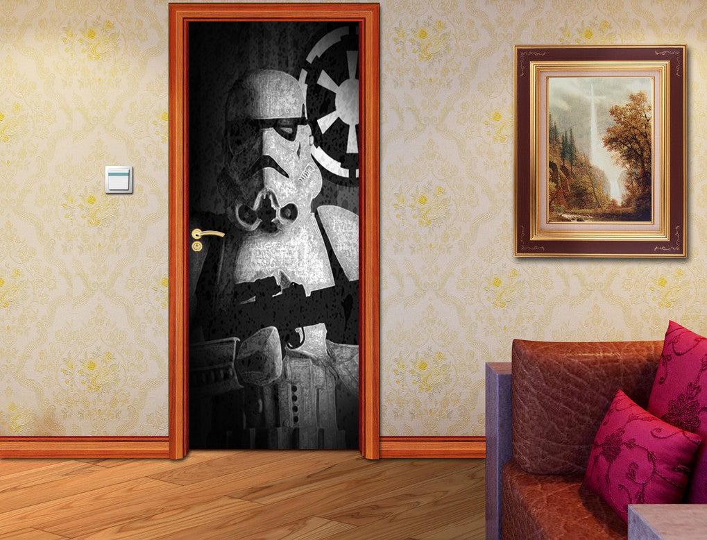 Star Wars Stormtroopers personnalisé porte enveloppe autocollant amovible autocollant D126