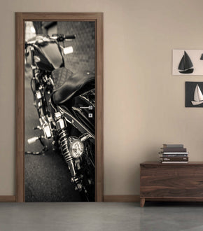 Motorcycle DIY DOOR WRAP Decal Removable Sticker D146