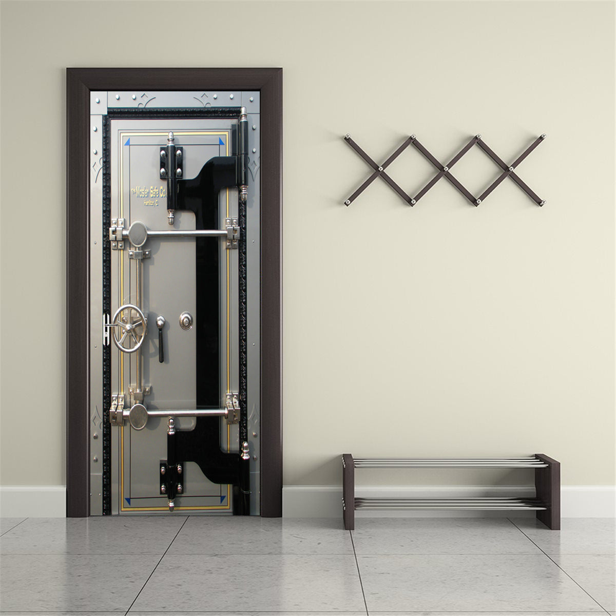 Safe DIY DOOR WRAP Decal Removable Sticker D225