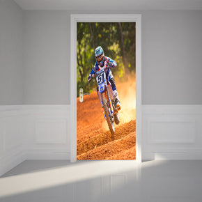 Motocross DIY DOOR WRAP Decal Removable Sticker D233
