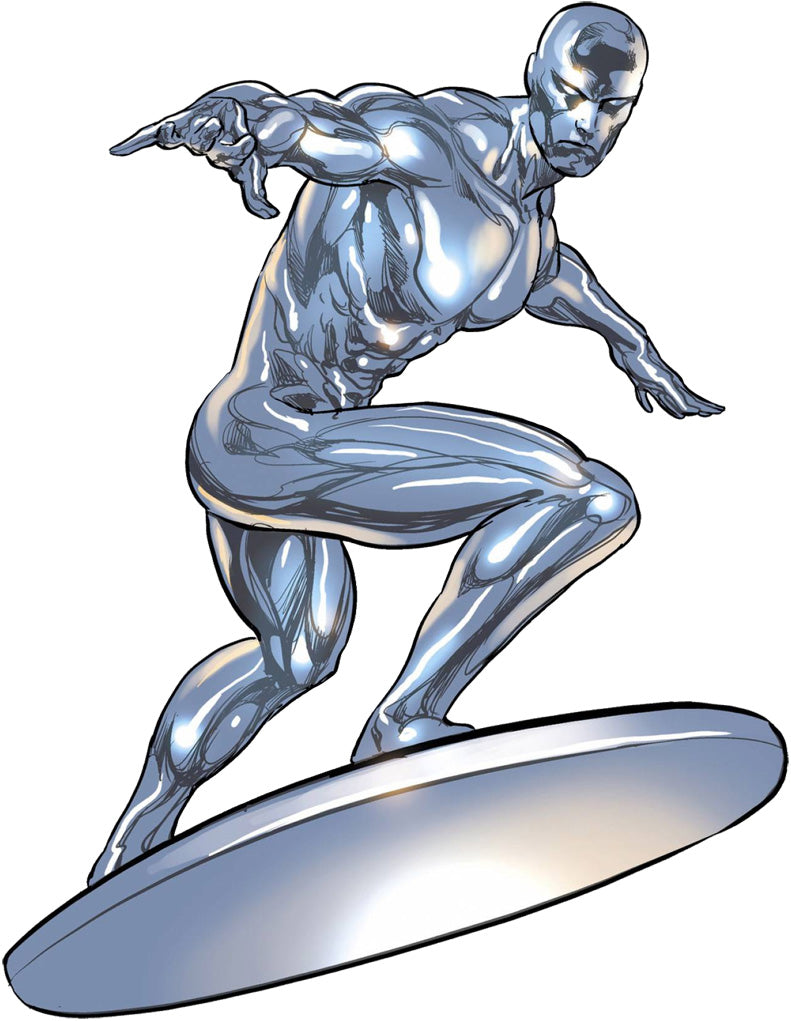Silver Surfer The Fantastic Four Superhero Wall Sticker Autocollant H05