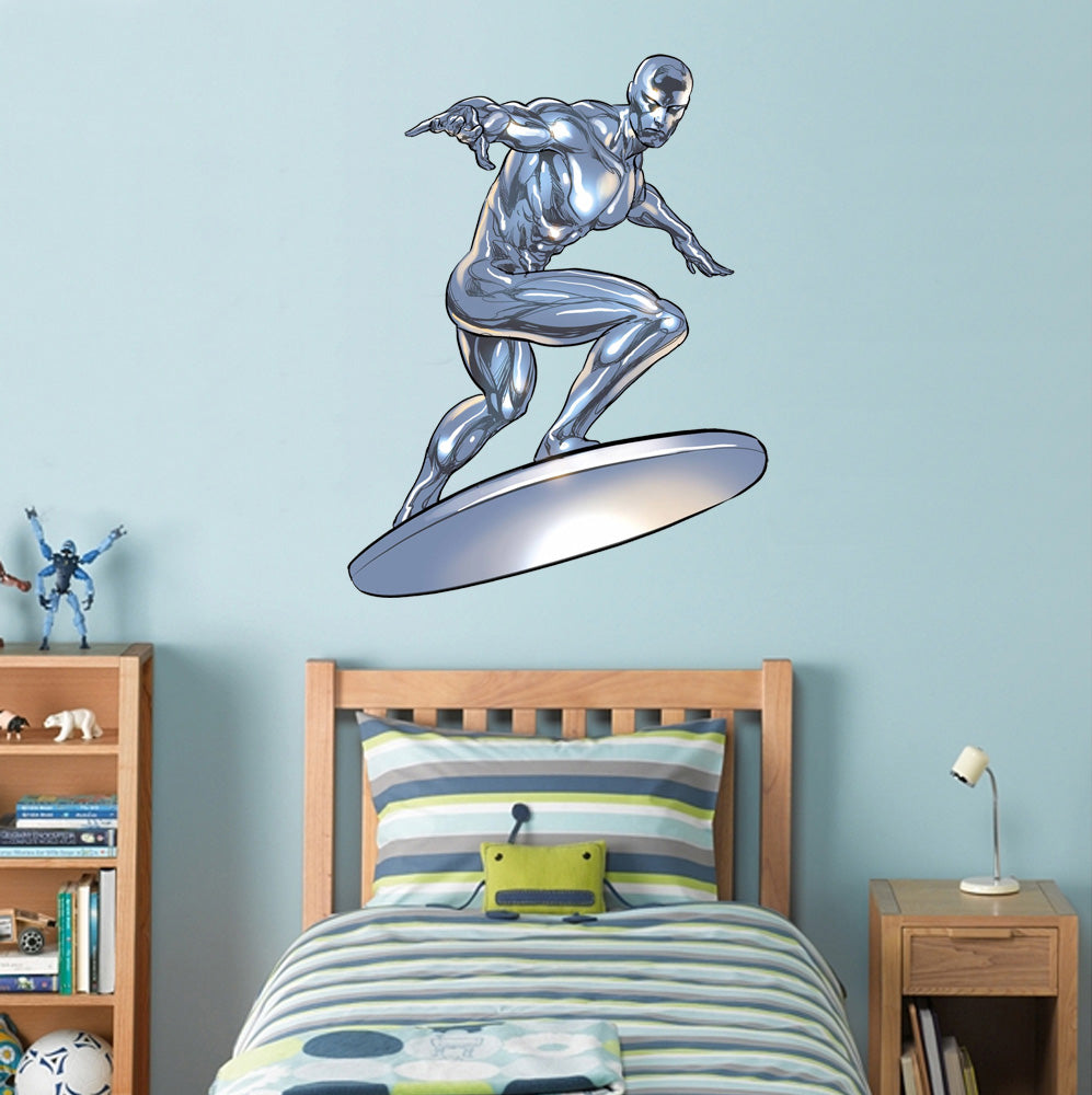 Silver Surfer The Fantastic Four Superhero Wall Sticker Autocollant H05