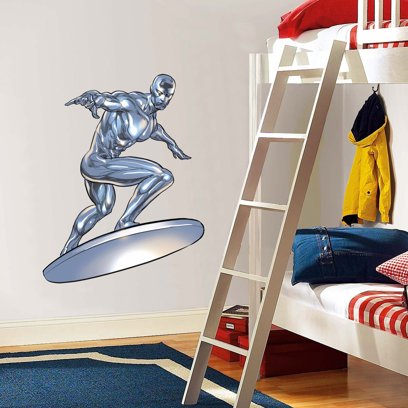 Silver Surfer The Fantastic Four Superhero Wall Sticker Autocollant H05