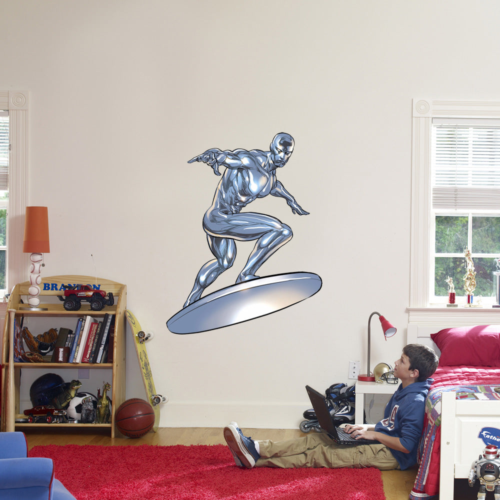 Silver Surfer The Fantastic Four Superhero Wall Sticker Autocollant H05