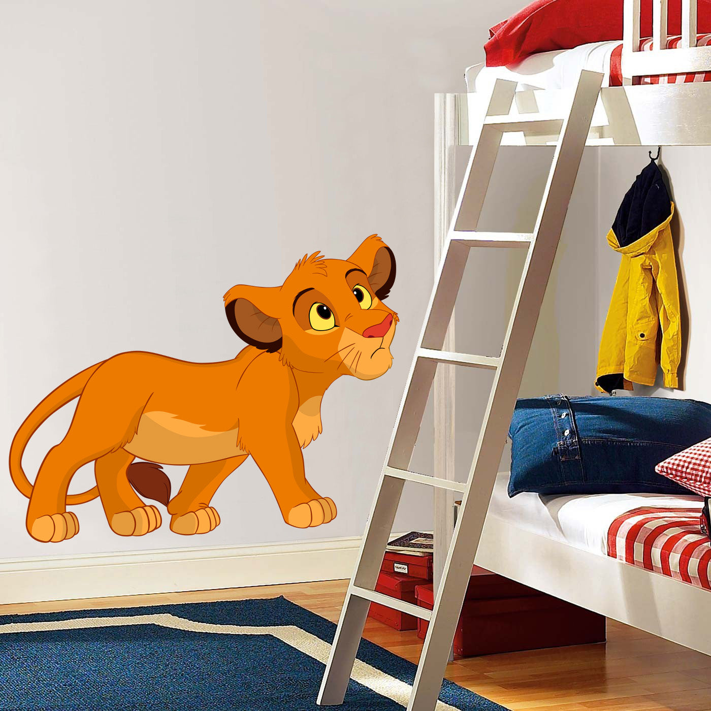 Simba The Lion King Wall Sticker Amovible Décalcomanies H09