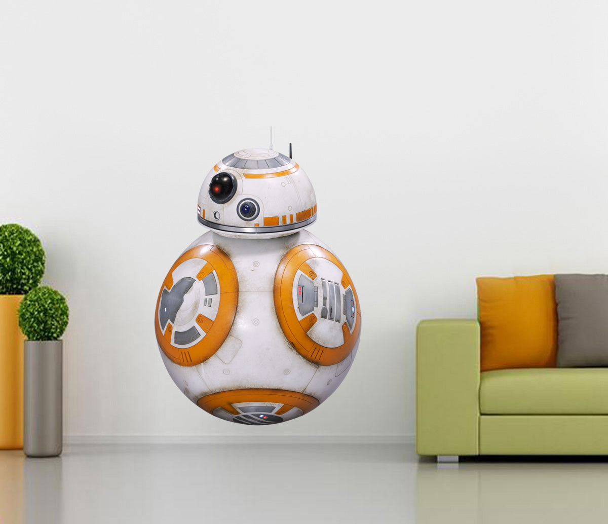 BB-8 Droid Star Wars Removable Wall Sticker Decal H118