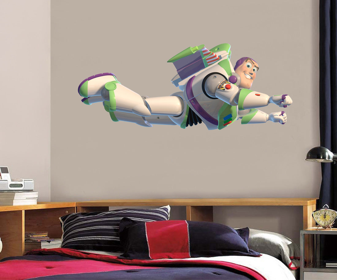 Buzz Flying Toy Story Wall Sticker Decal H125