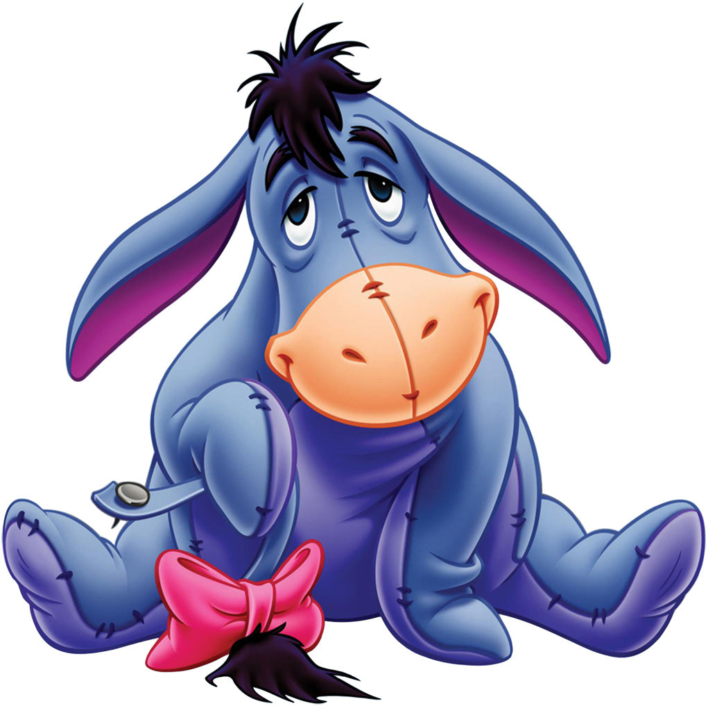 Eeyore Winnie L’ourson autocollant mur amovible Décalcomanies H128