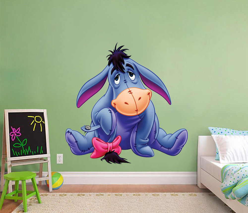 Eeyore Winnie L’ourson autocollant mur amovible Décalcomanies H128