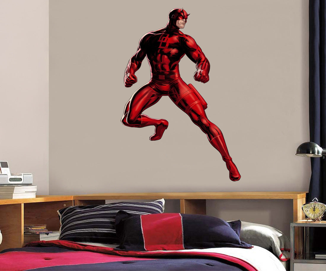 Daredevil Superhero Removable Wall Sticker Decal H129
