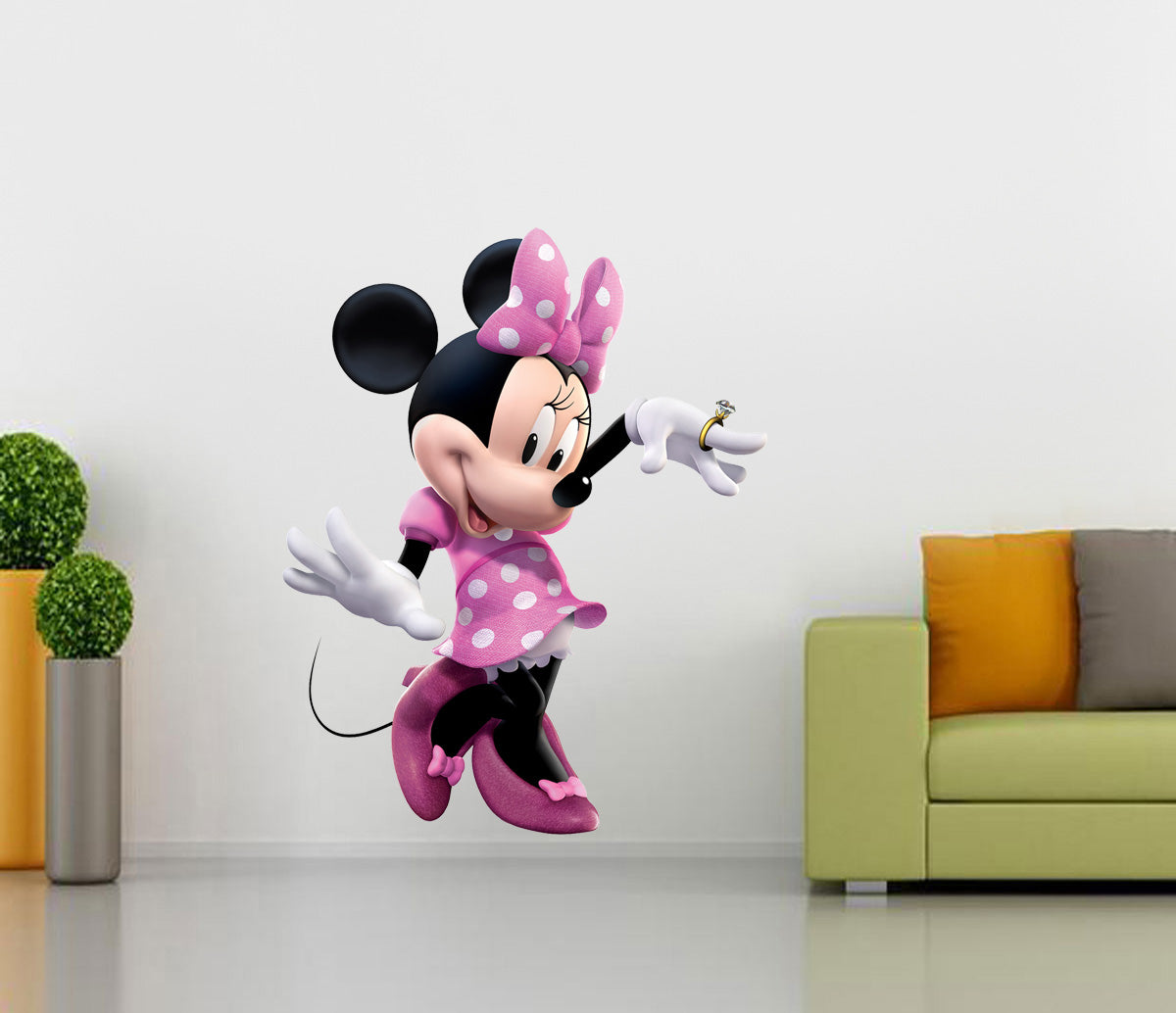 Minnie Mouse Wall Sticker Decal H140