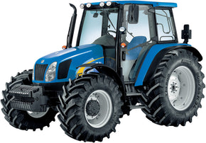 Blue Tractor Removable Wall Sticker Decal H17