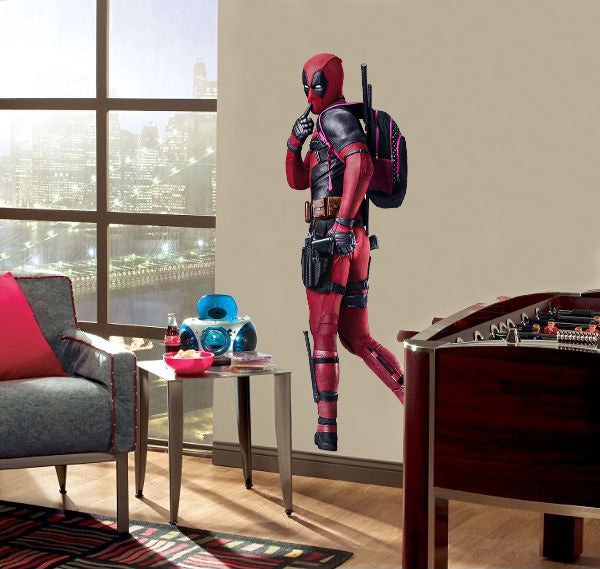Deadpool Super Hero Wall Sticker Decal H334