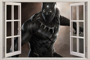 Super Heroes 3D Window Wall Sticker Decal H466