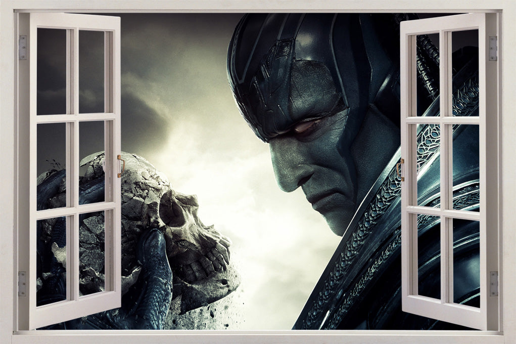 Super Heroes 3D Window Wall Sticker Autocollant H497