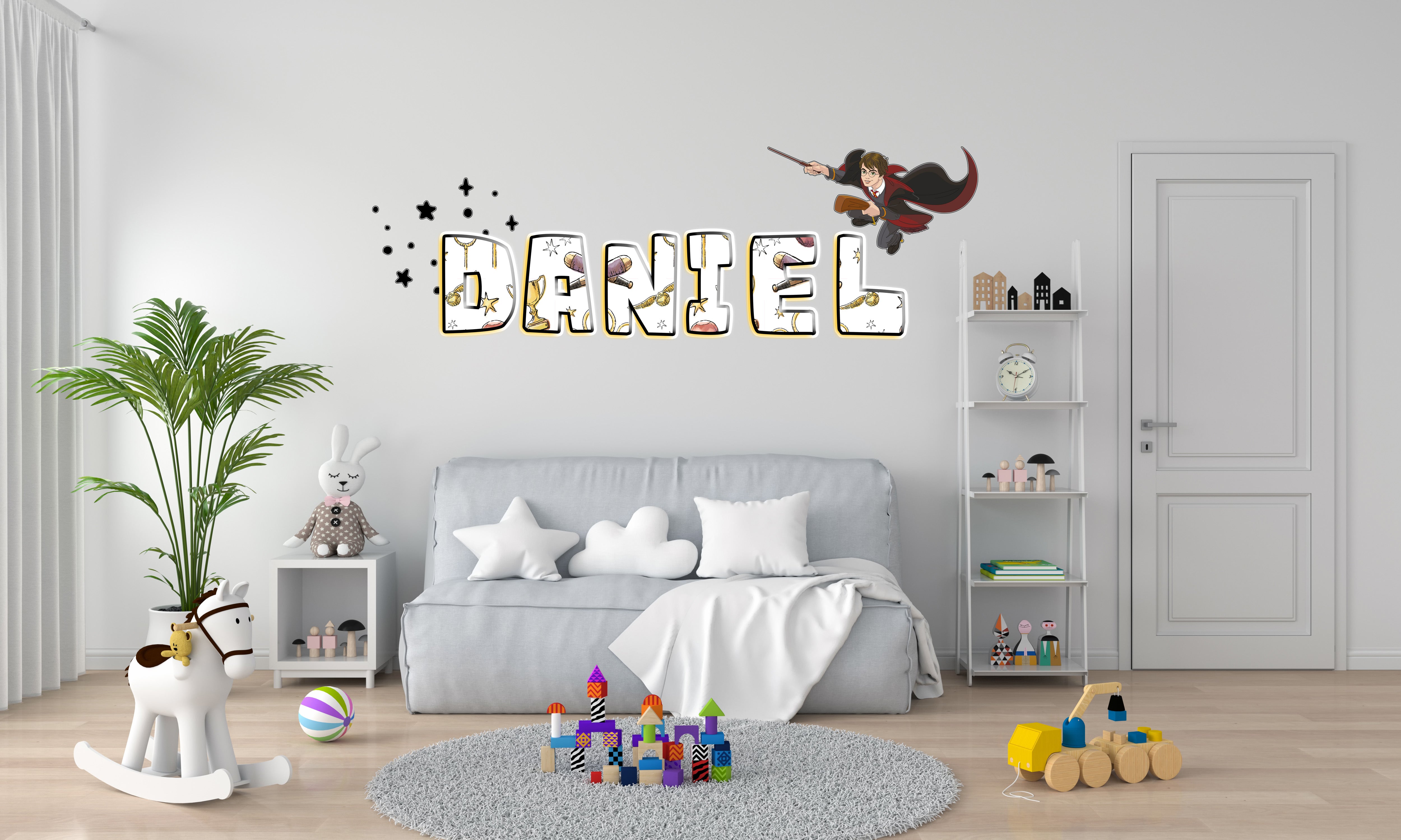 Harry Potter Personalized Custom Name Wall Sticker Decal WP347