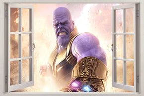 THANOS The Avengers 3D Window Wall Sticker Decal J1275