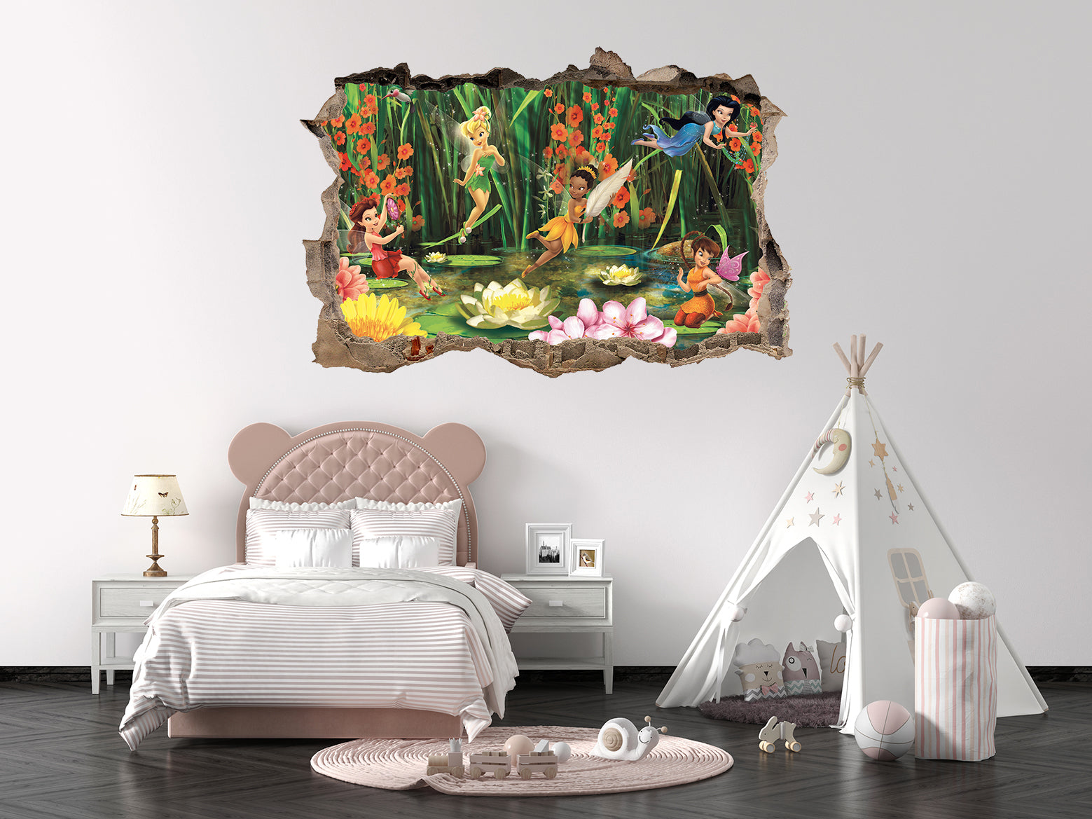 FORTNITE 3D Smashed Hole Illusion Sticker mural autocollant J1500