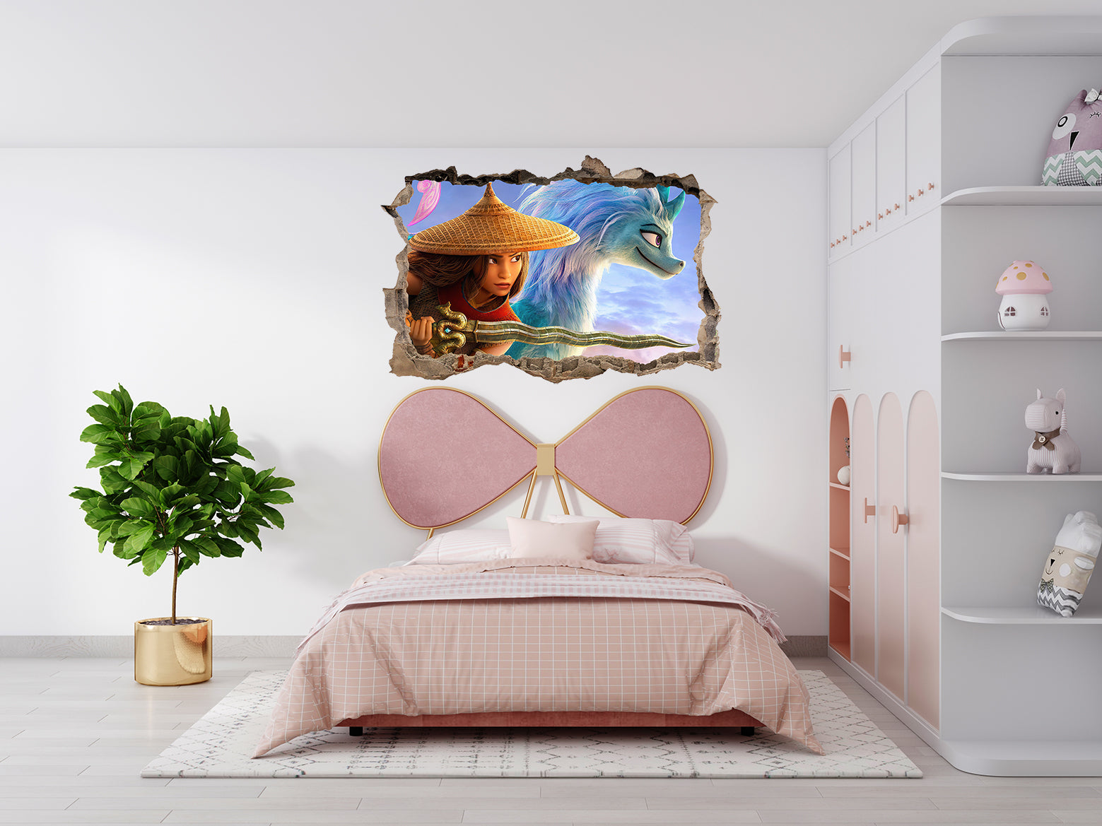 FORTNITE 3D Smashed Hole Illusion Sticker mural autocollant J1500