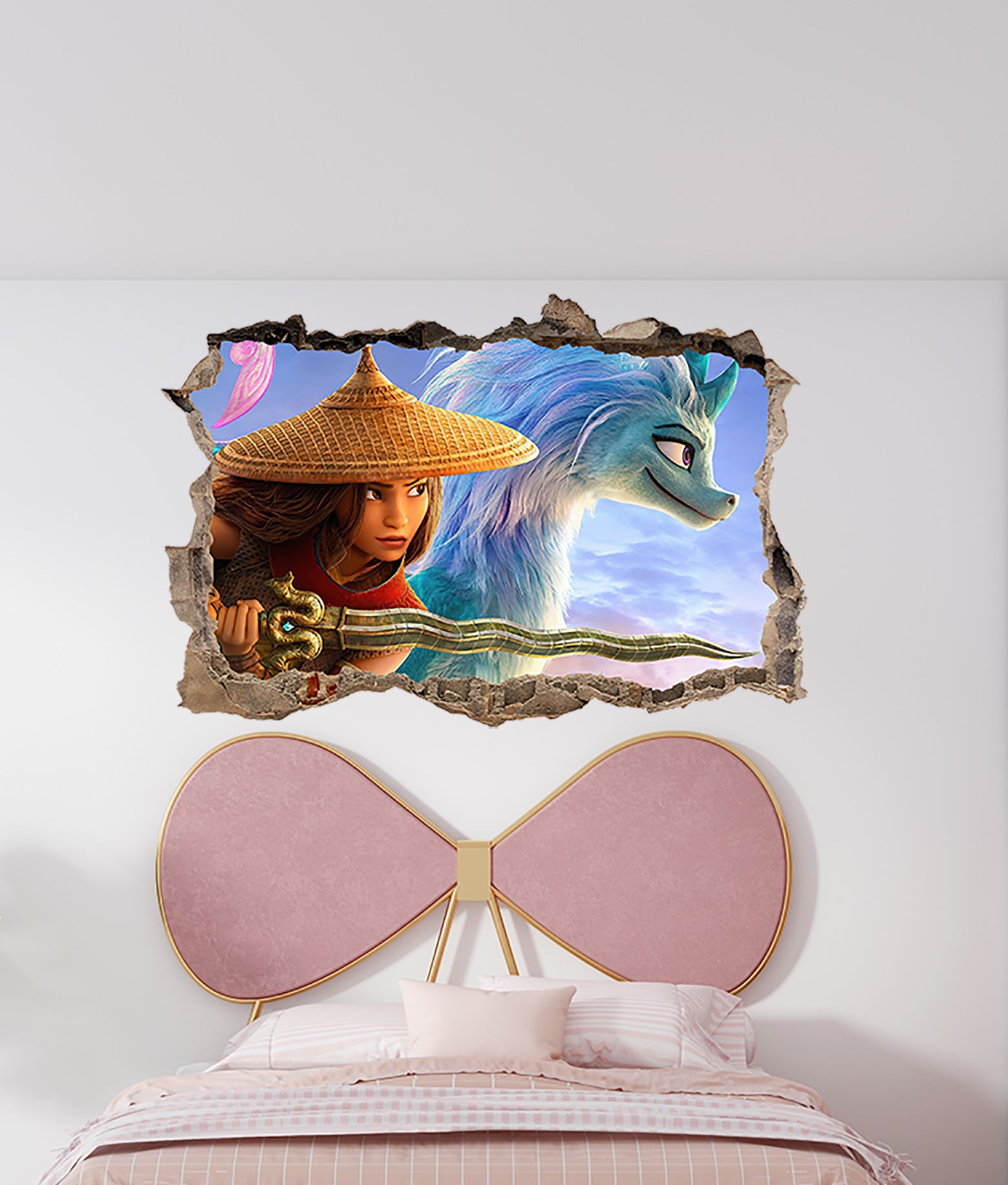 FORTNITE 3D Smashed Hole Illusion Sticker mural autocollant J1500