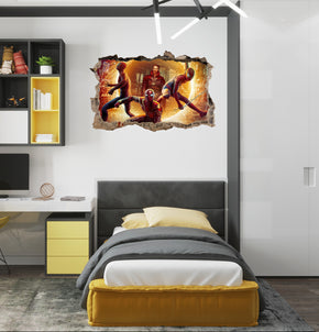 FORTNITE 3D Smashed Hole Illusion Sticker mural autocollant J1500