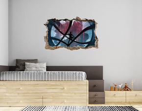 FORTNITE 3D Smashed Hole Illusion Sticker mural autocollant J1500