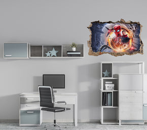 FORTNITE 3D Smashed Hole Illusion Sticker mural autocollant J1500