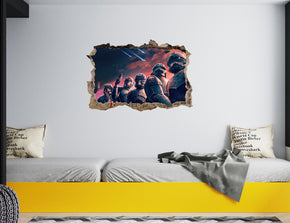FORTNITE 3D Smashed Hole Illusion Sticker mural autocollant J1500
