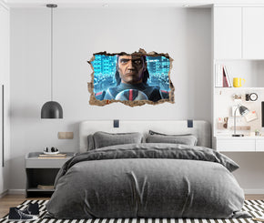 FORTNITE 3D Smashed Hole Illusion Sticker mural autocollant J1500