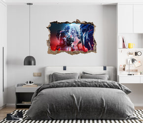 FORTNITE 3D Smashed Hole Illusion Sticker mural autocollant J1500