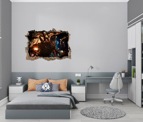 FORTNITE 3D Smashed Hole Illusion Sticker mural autocollant J1500