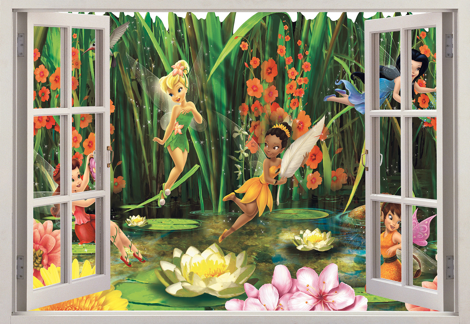 Fortnite 3D Window View Wall Sticker Décalque J1299