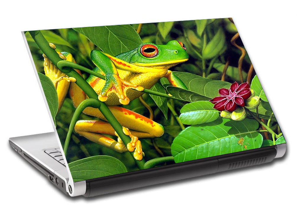 Frog Ordinateur portable personnalisé Skin Vinyl Decal L08