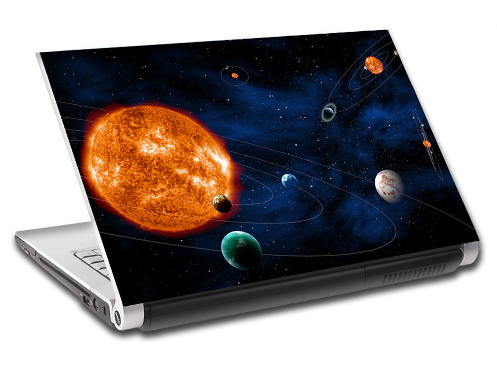 Space Planets Ordinateur portable personnalisé Skin Vinyl Decal L109