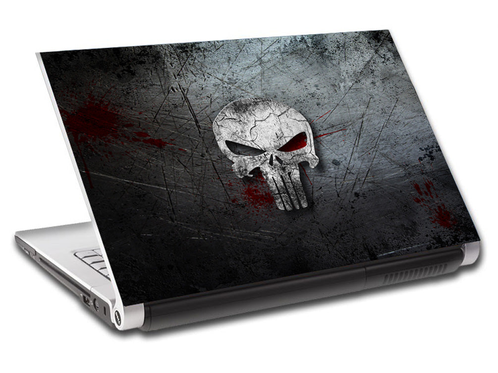 Le punisseur personnalisé LAPTOP peau vinyle autocollant L116