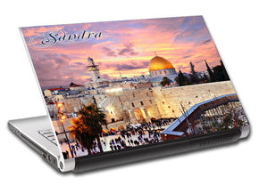 JERUSALEM Personalized LAPTOP Skin Vinyl Decal L130
