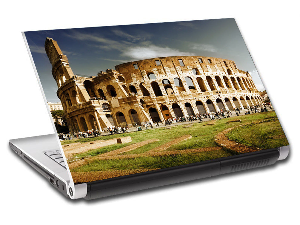 Rome Colosseum personnalisé ordinateur portable peau vinyle autocollant L139