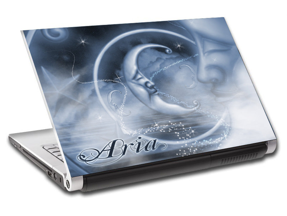 Blue Moons Ordinateur portable personnalisé Skin Vinyl Decal L16