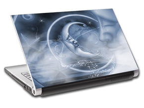 Blue Moons Ordinateur portable personnalisé Skin Vinyl Decal L16