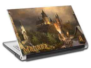Harry Potter Hogwarts Castle Personalized LAPTOP Skin Vinyl Decal L170