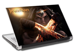 Super Hero Personalized LAPTOP Skin Vinyl Decal L171