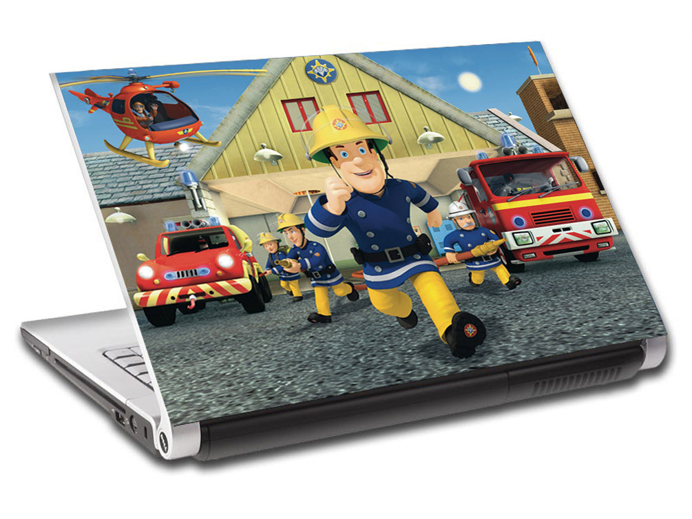 Pompier ordinateur portable personnalisé Skin Vinyl Decal L174