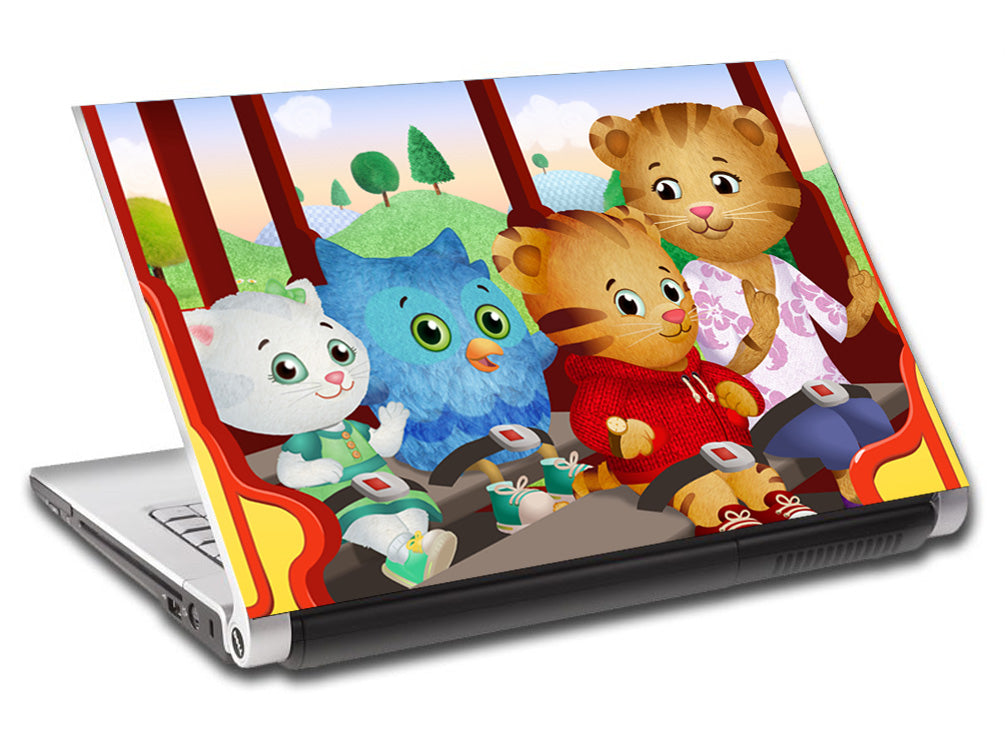 Personnages de dessin animé personnalisé ordinateur portable Peau Vinyle Décalque L188