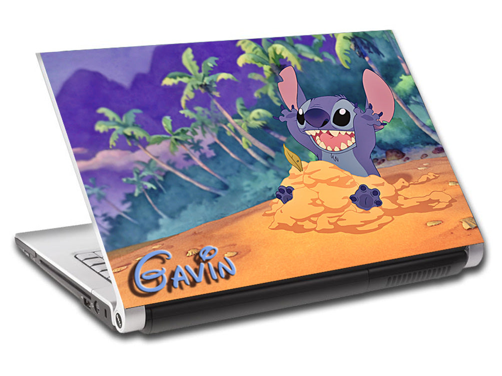 Lilo & Stitch Personalized LAPTOP Skin Vinyl Decal L190