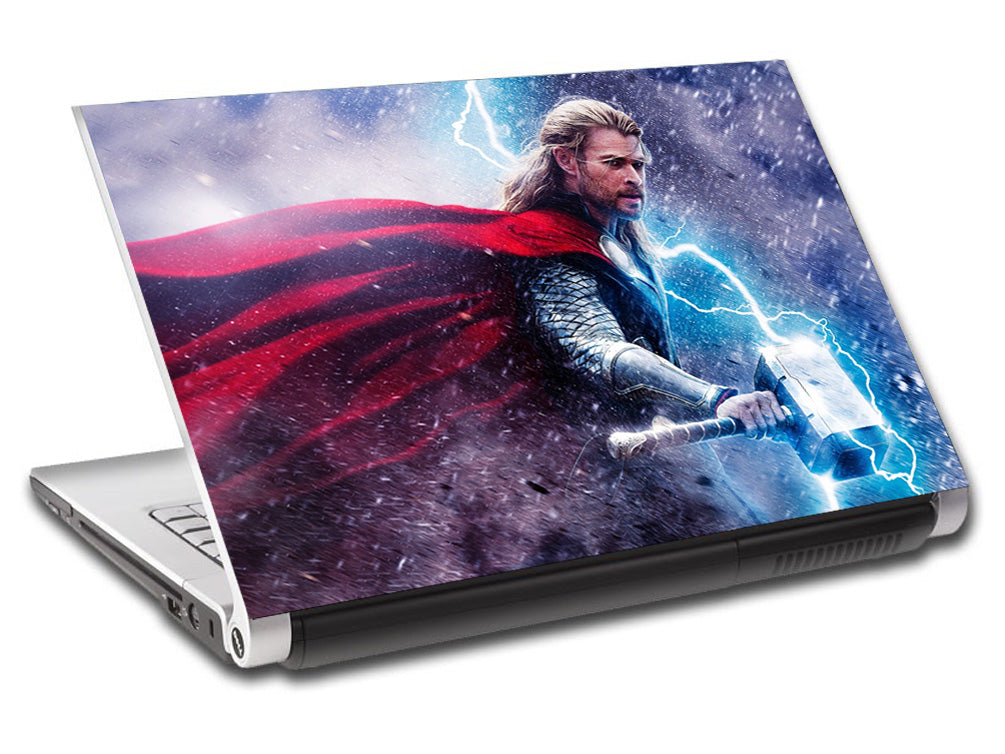Thor Super Heroes personnalisé ordinateur portable peau vinyle autocollant L204