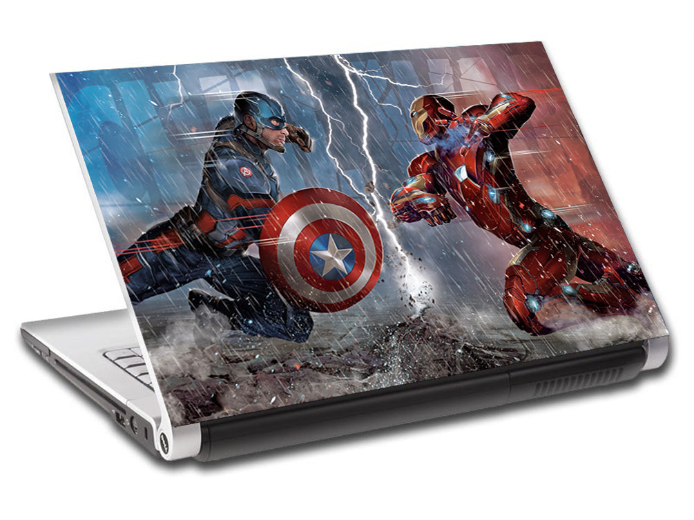 Captain America Civil War Ordinateur portable personnalisé Skin Vinyl Decal L228