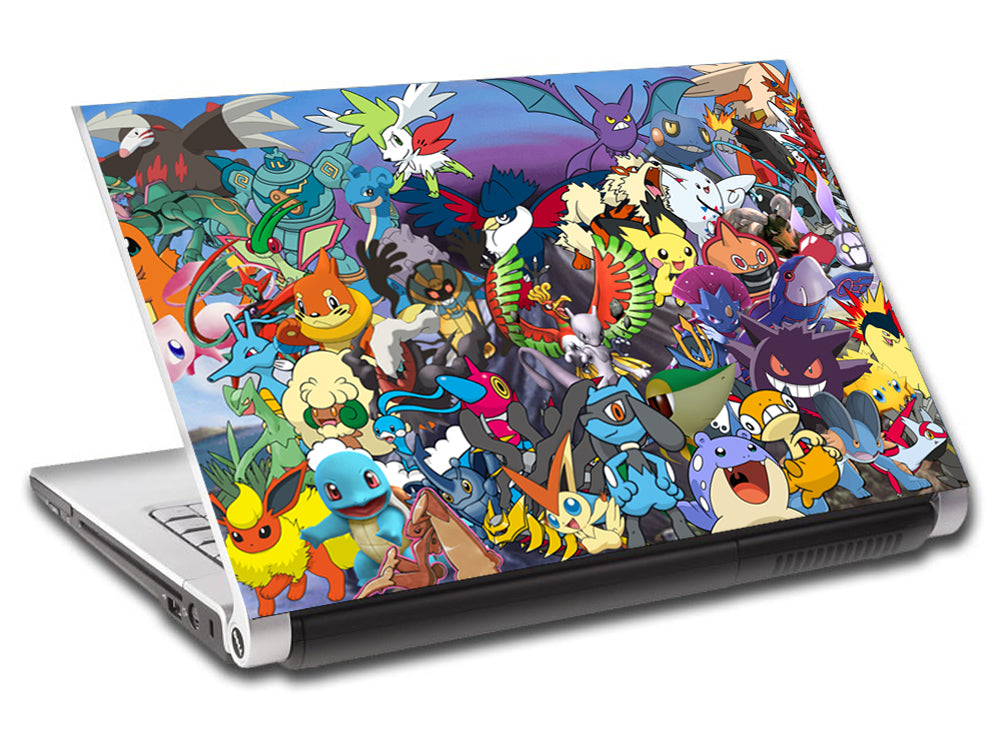 Pokemon Character Personalized LAPTOP Skin Vinyl Decal L295