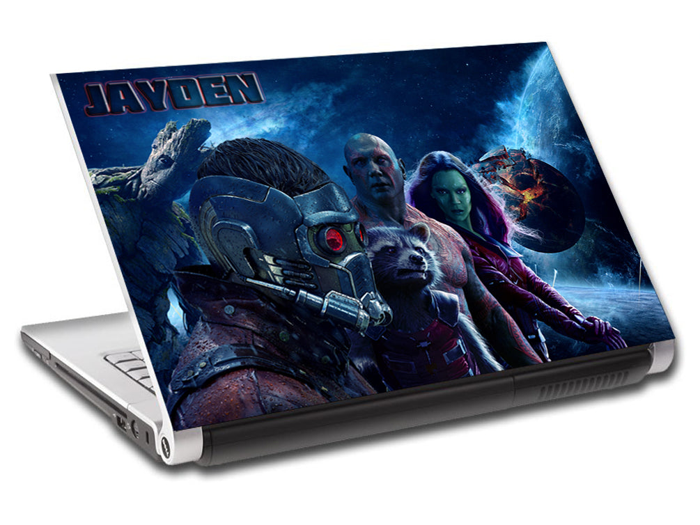 Super héros ordinateur portable peau vinyle autocollant L313